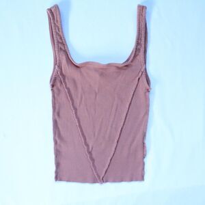 Gilded Intent Women's Pink and Brown Vest